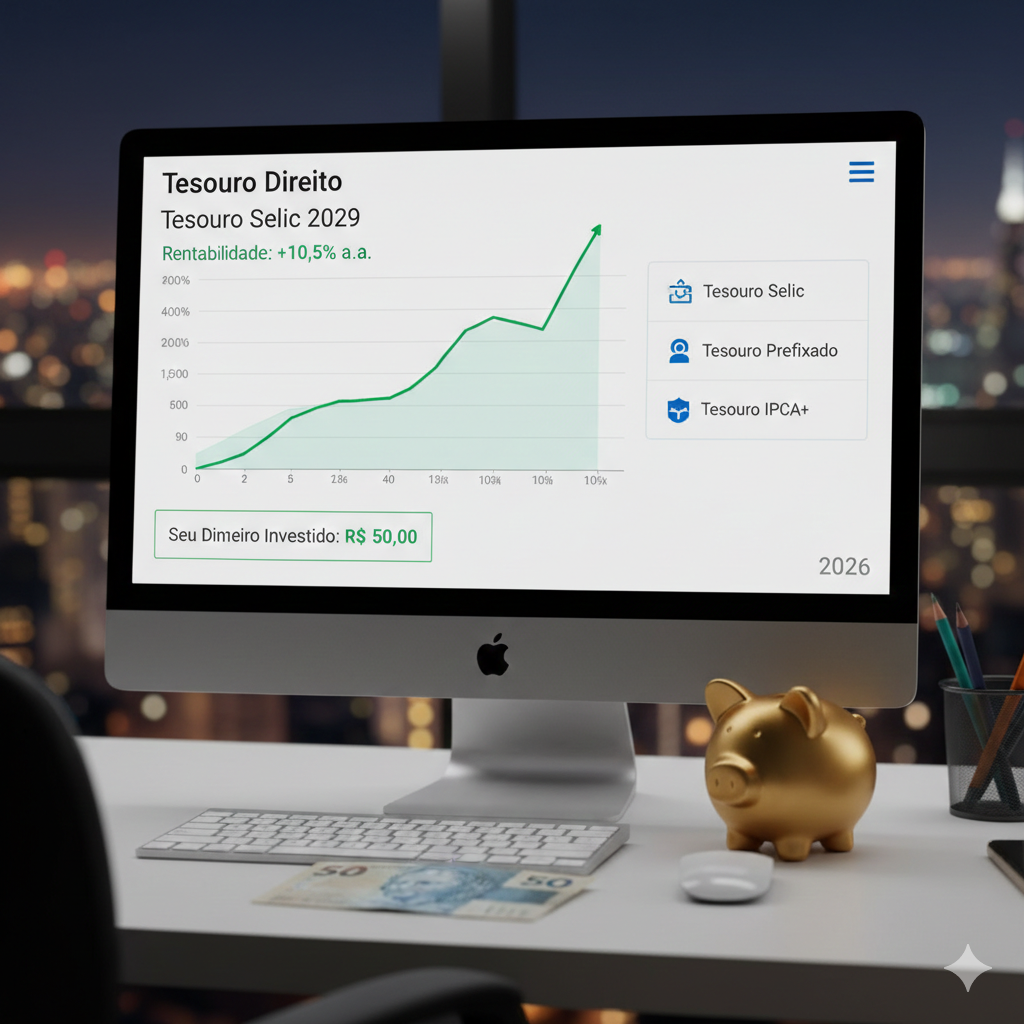 Como Investir com Pouco Dinheiro